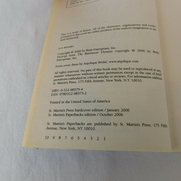 Lot of 3 Barbara Taylor Bradford PB Just Rewards Where You Belong Triumph Katie - Picture 10 of 10